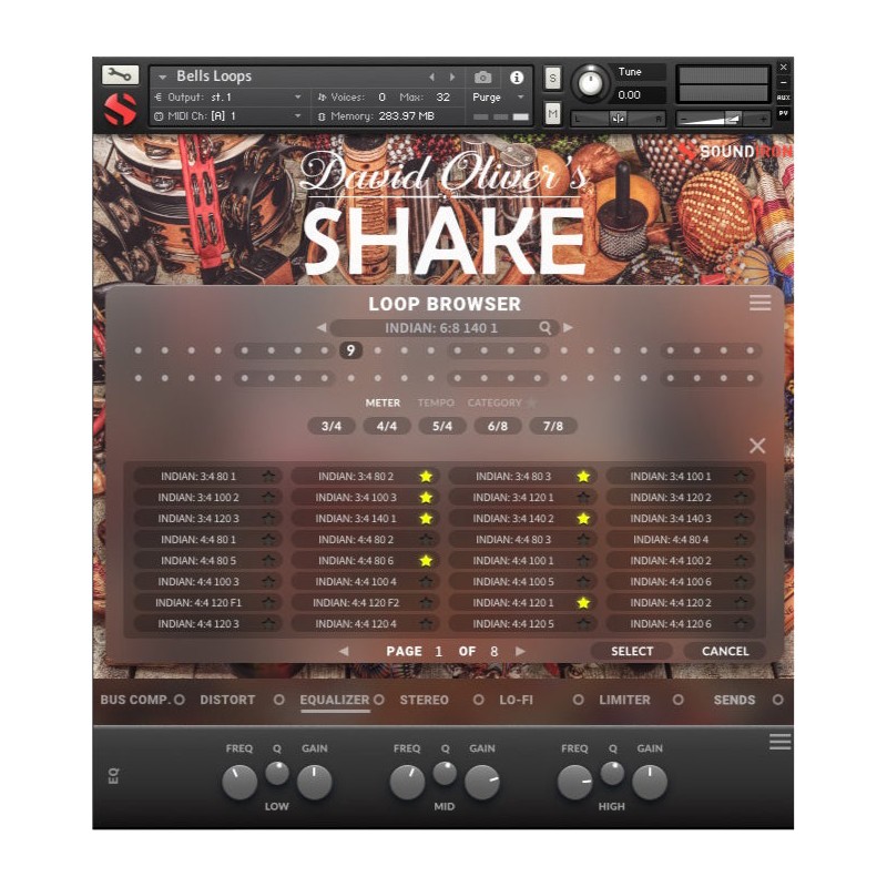 SOUNDIRON Shake - Biblioteka brzmień (do pobrania)