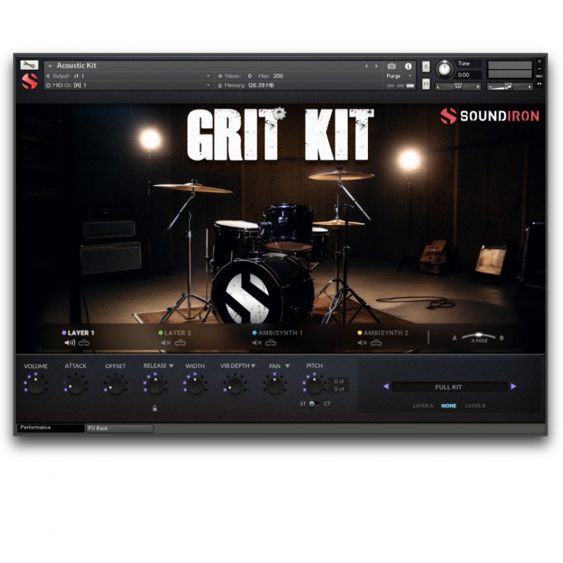 SOUNDIRON Grit Kit - Biblioteka brzmień (do pobrania)