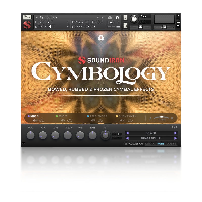 SOUNDIRON Cymbology - Biblioteka brzmień (do pobrania)