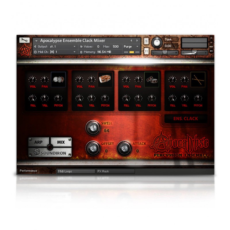 SOUNDIRON Apocalypse Percussion Ensemble - Biblioteka brzmień (do pobrania)