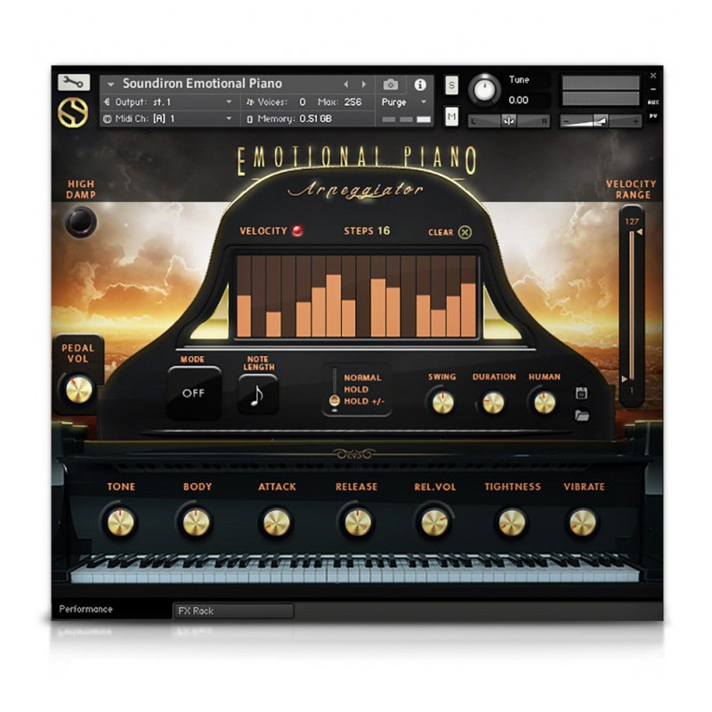 SOUNDIRON Emotional Piano - Biblioteka brzmień (do pobrania)