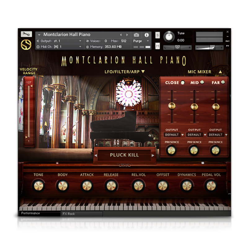 SOUNDIRON Montclarion Hall Grand Piano - Biblioteka brzmień (do pobrania)