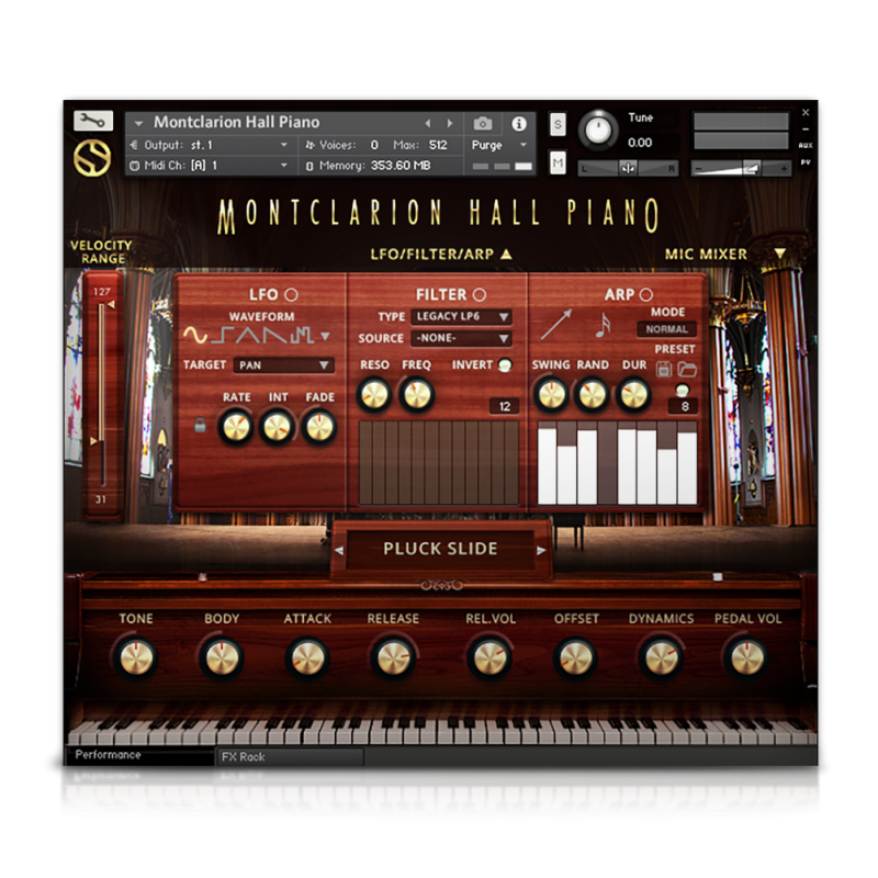 SOUNDIRON Montclarion Hall Grand Piano - Biblioteka brzmień (do pobrania)