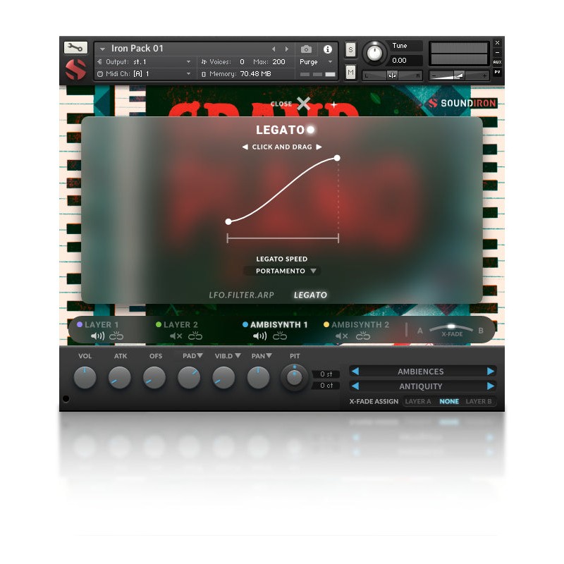 SOUNDIRON Iron Pack 1: Grand Piano - Biblioteka brzmień (do pobrania)