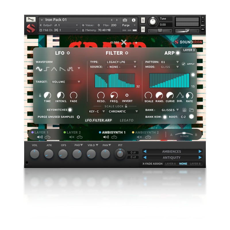 SOUNDIRON Iron Pack 1: Grand Piano - Biblioteka brzmień (do pobrania)