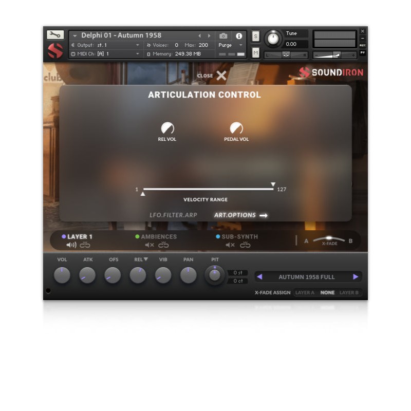 SOUNDIRON Delphi Piano 1: Autumn 1958 - Biblioteka brzmień (do pobrania)