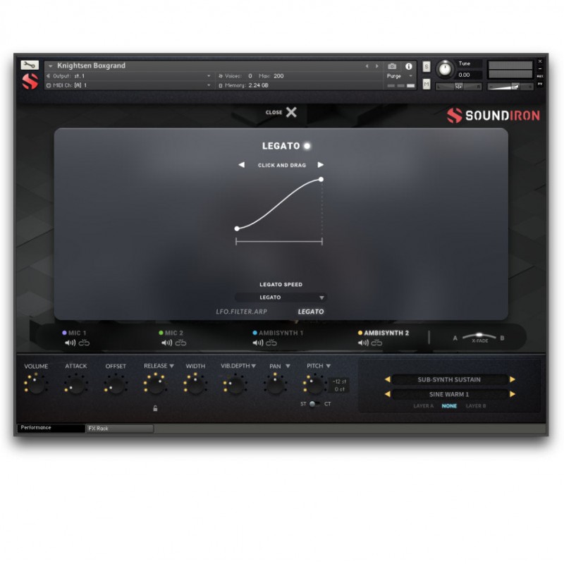 SOUNDIRON Delphi Piano 2: The Knightsen Box Grand - Biblioteka brzmień (do pobrania)