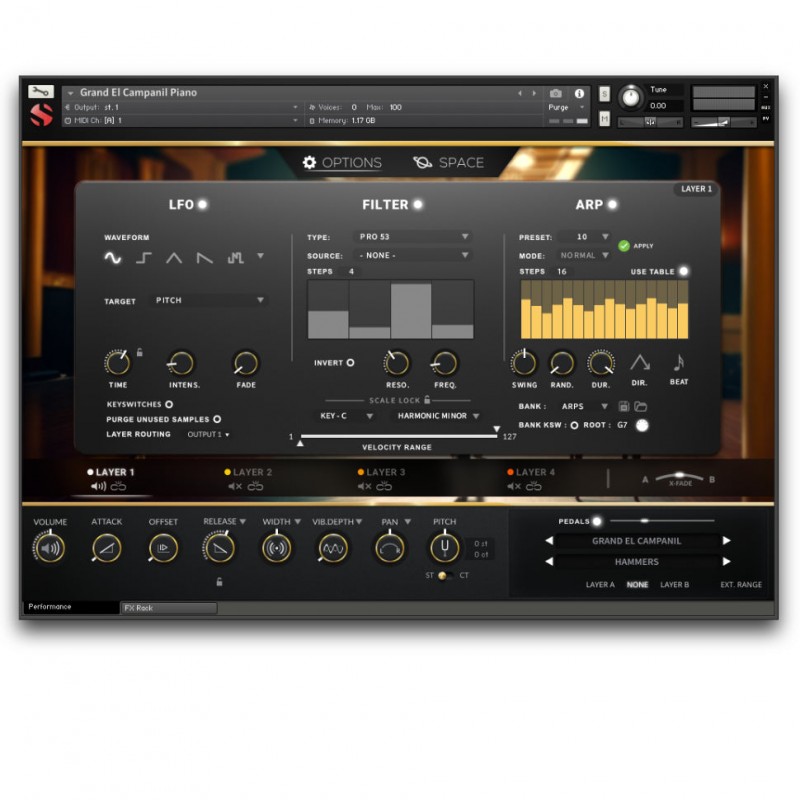 SOUNDIRON Grand El Campanil Piano - Biblioteka brzmień (do pobrania)