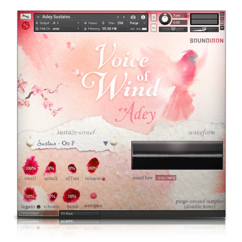 SOUNDIRON Voice of Wind: Adey - Biblioteka brzmień (do pobrania)