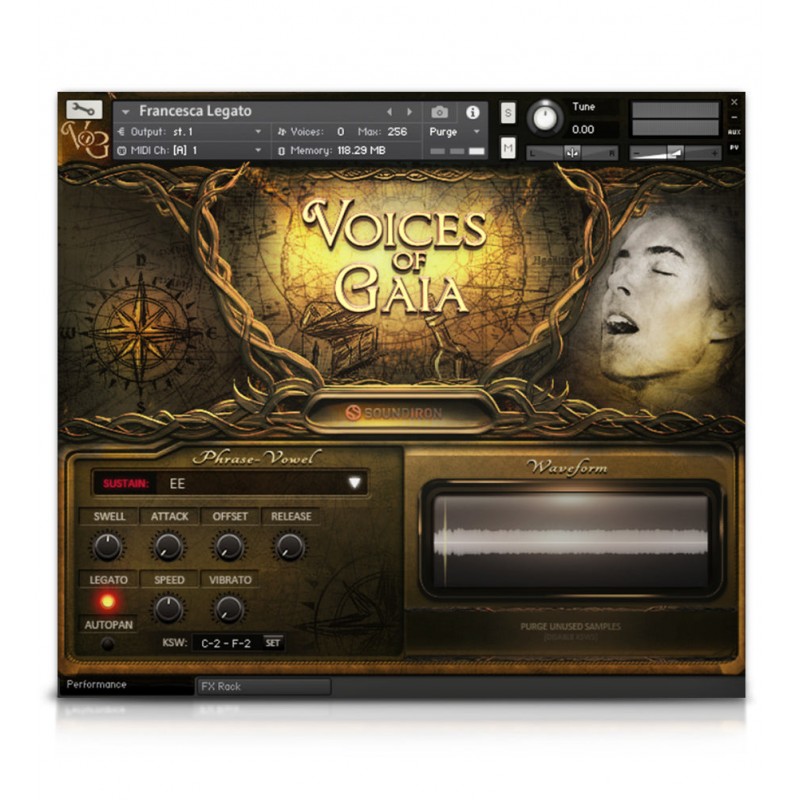 SOUNDIRON Voices of Gaia - Biblioteka brzmień (do pobrania)