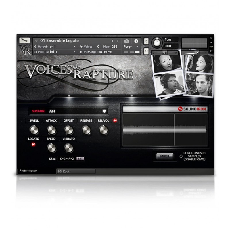 SOUNDIRON Voices of Rapture - Biblioteka brzmień (do pobrania)