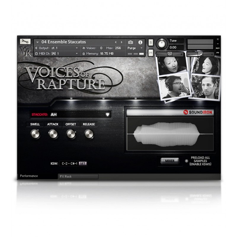 SOUNDIRON Voices of Rapture - Biblioteka brzmień (do pobrania)