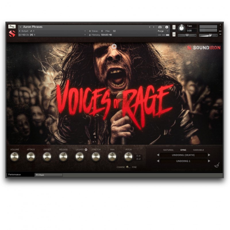 SOUNDIRON Voices of Rage - Biblioteka brzmień (do pobrania)