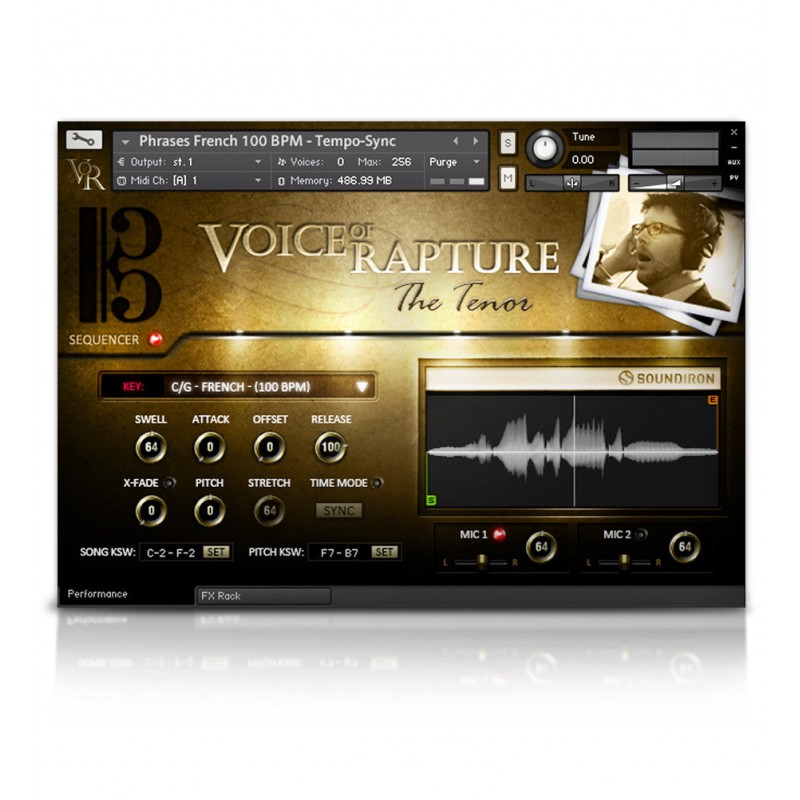 SOUNDIRON Voice of Rapture: The Tenor - Biblioteka brzmień (do pobrania)