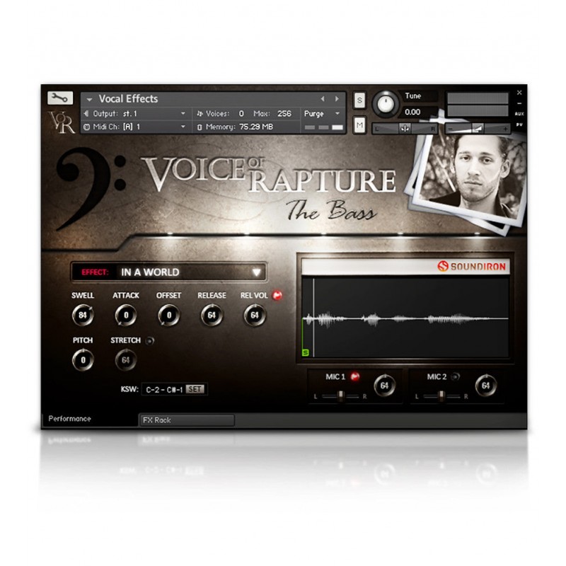 SOUNDIRON Voice of Rapture: The Bass - Biblioteka brzmień (do pobrania)