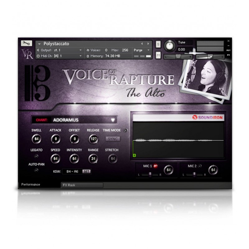 SOUNDIRON Voice of Rapture: The Alto - Biblioteka brzmień (do pobrania)