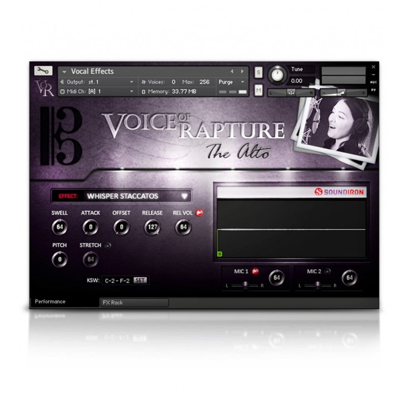SOUNDIRON Voice of Rapture: The Alto - Biblioteka brzmień (do pobrania)