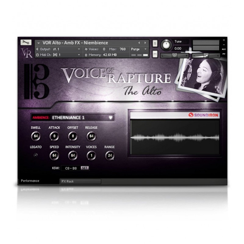 SOUNDIRON Voice of Rapture: The Alto - Biblioteka brzmień (do pobrania)