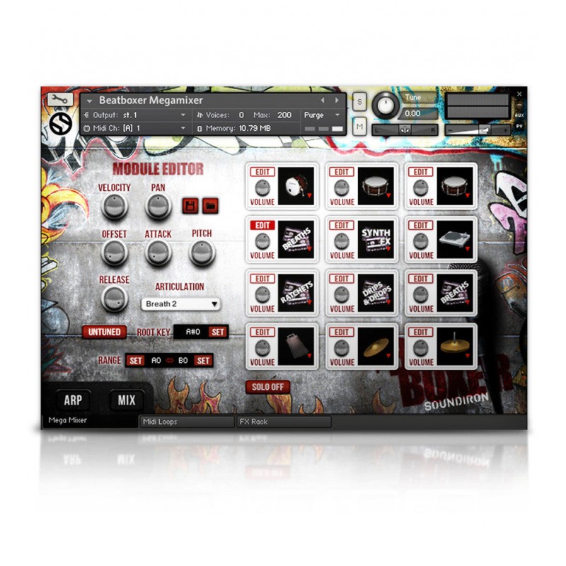 SOUNDIRON The Beat Boxer - Biblioteka brzmień (do pobrania)