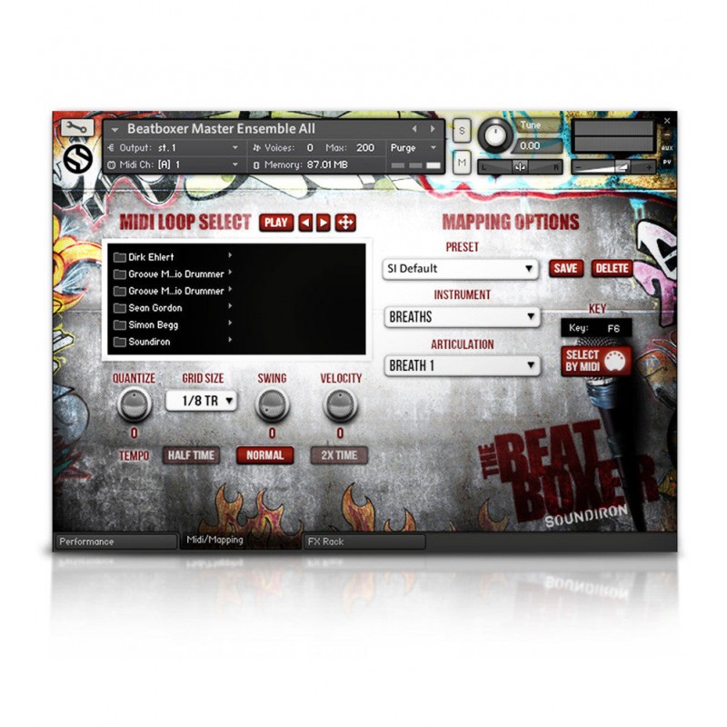 SOUNDIRON The Beat Boxer - Biblioteka brzmień (do pobrania)