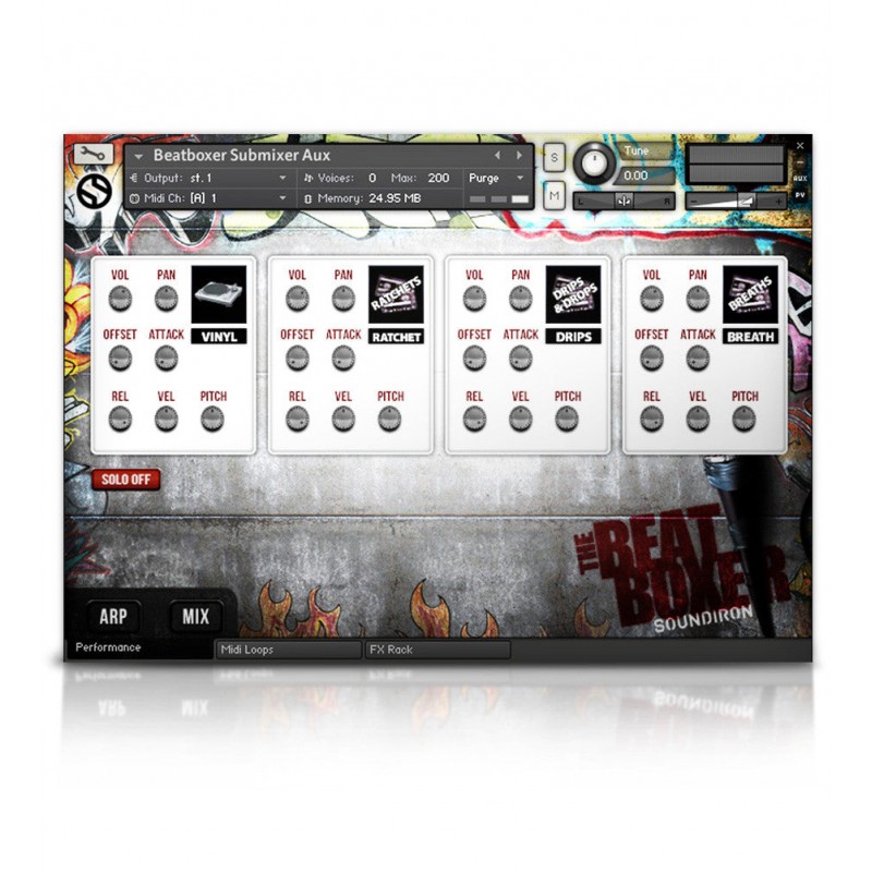 SOUNDIRON The Beat Boxer - Biblioteka brzmień (do pobrania)