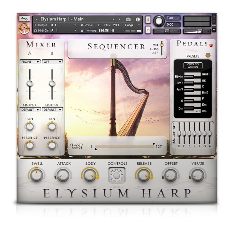 SOUNDIRON Elysium Harp - Biblioteka brzmień (do pobrania)