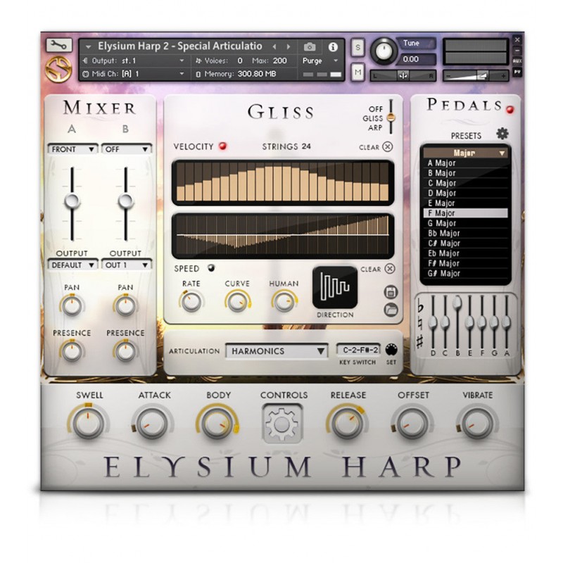 SOUNDIRON Elysium Harp - Biblioteka brzmień (do pobrania)