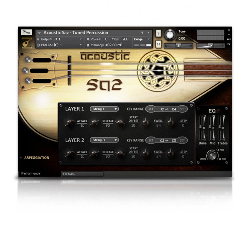 SOUNDIRON Acoustic Saz - Biblioteka brzmień (do pobrania)