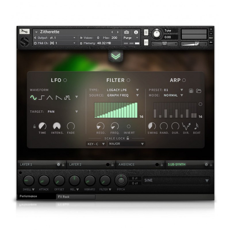 SOUNDIRON Zitherette - Biblioteka brzmień (do pobrania)