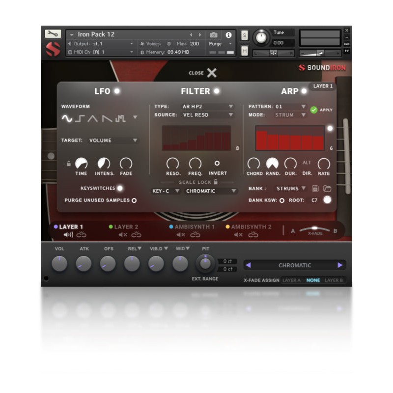 SOUNDIRON Iron Pack 12: Prepared Guitar - Biblioteka brzmień (do pobrania)