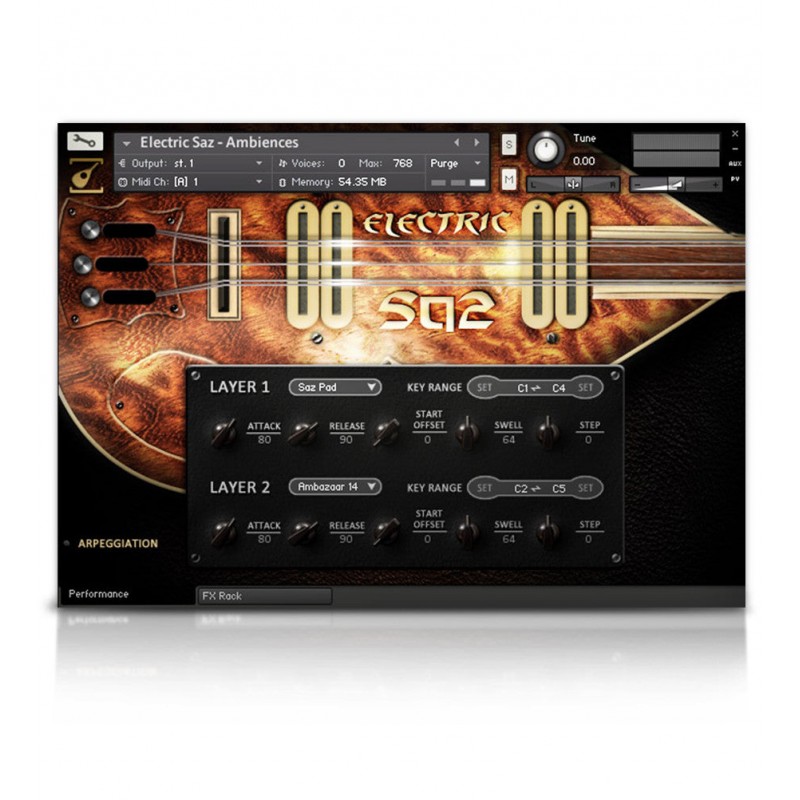 SOUNDIRON Electric Saz - Biblioteka brzmień (do pobrania)