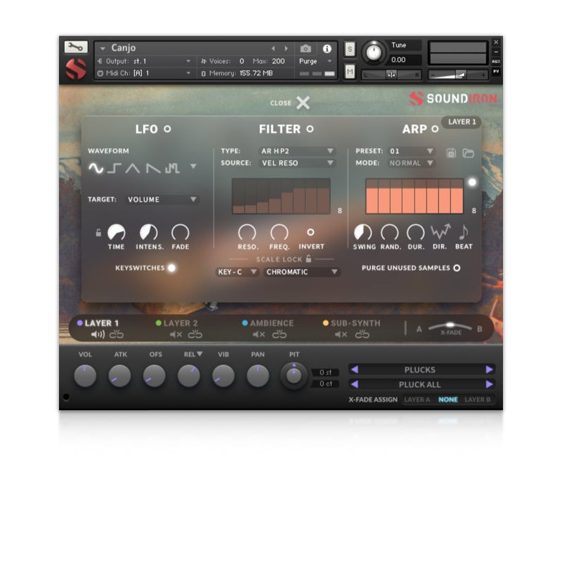 SOUNDIRON Canjo - Biblioteka brzmień (do pobrania)