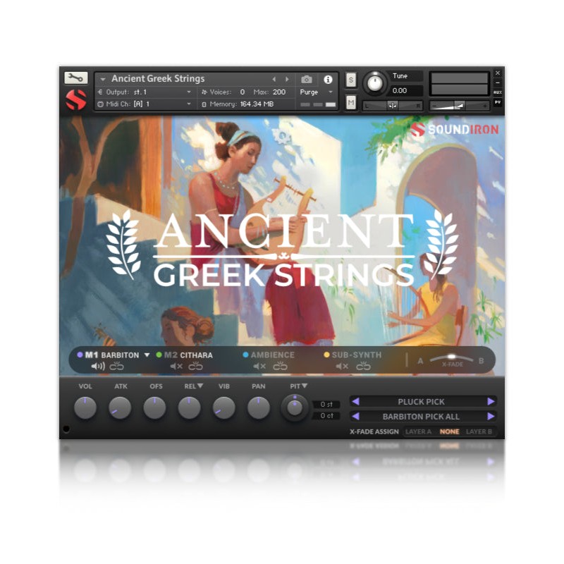 SOUNDIRON Ancient Greek Strings - Biblioteka brzmień (do pobrania)