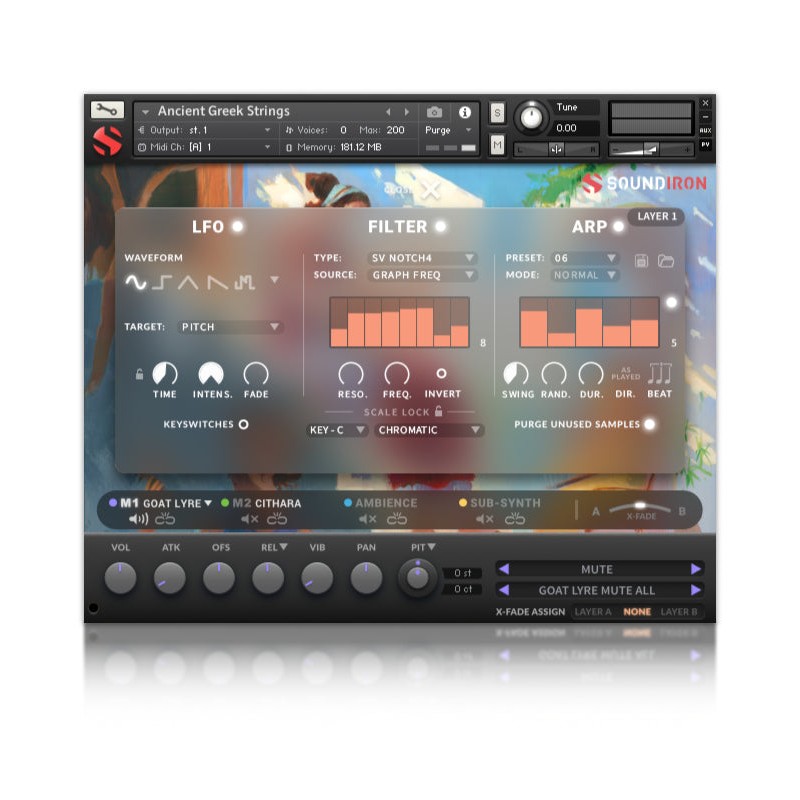 SOUNDIRON Ancient Greek Strings - Biblioteka brzmień (do pobrania)