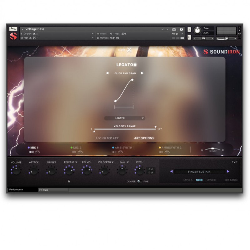 SOUNDIRON Voltage Bass - Biblioteka brzmień (do pobrania)