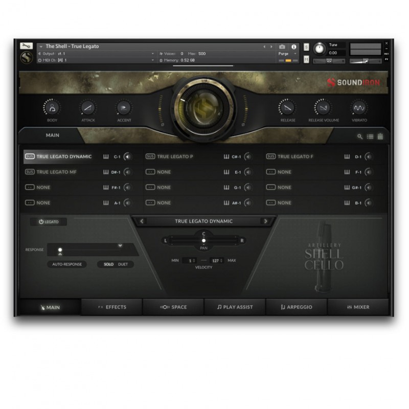 SOUNDIRON Artillery Shell Cello - Biblioteka brzmień (do pobrania)