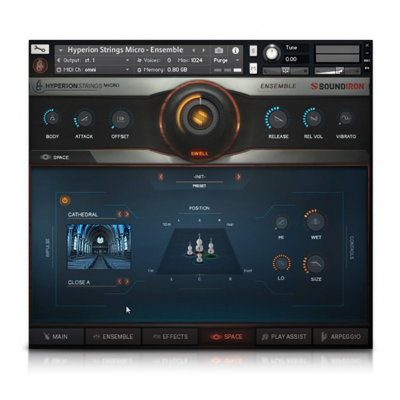 SOUNDIRON Hyperion Strings Micro - Biblioteka brzmień (do pobrania)