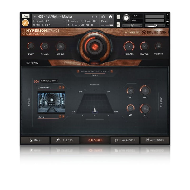 SOUNDIRON Hyperion Strings Solo Violins - Biblioteka brzmień (do pobrania)