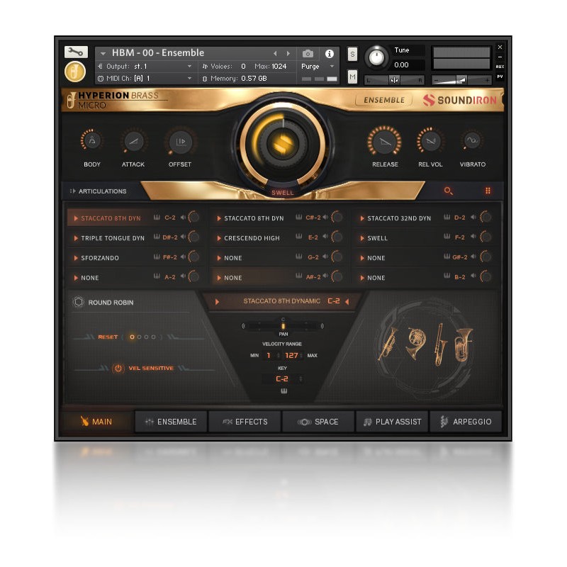 SOUNDIRON Hyperion Brass Micro - Biblioteka brzmień (do pobrania)