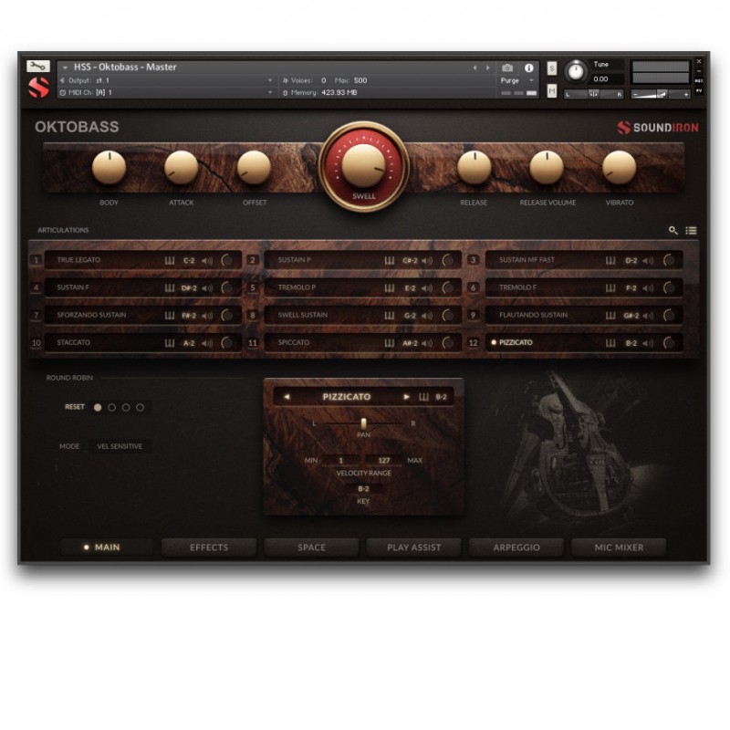 SOUNDIRON Hyperion Strings Oktobass - Biblioteka brzmień (do pobrania)