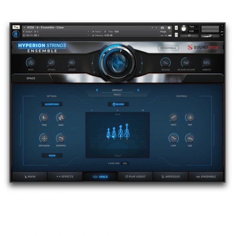 SOUNDIRON Hyperion Strings Ensemble - Biblioteka brzmień (do pobrania)