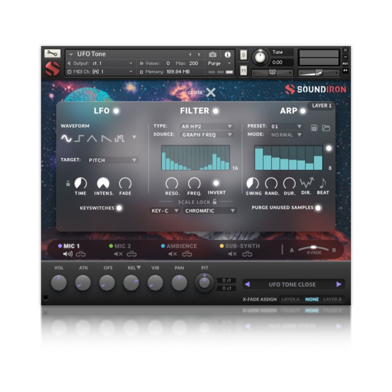 SOUNDIRON UFO Tone - Biblioteka brzmień (do pobrania)