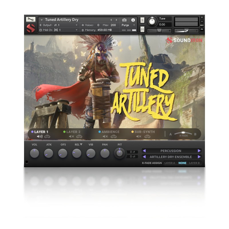 SOUNDIRON Tuned Artillery - Biblioteka brzmień (do pobrania)