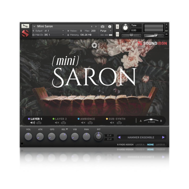 SOUNDIRON Mini Saron - Biblioteka brzmień (do pobrania)