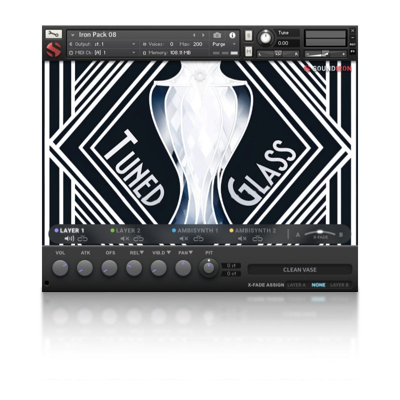 SOUNDIRON Iron Pack 8: Tuned Glass - Biblioteka brzmień (do pobrania)