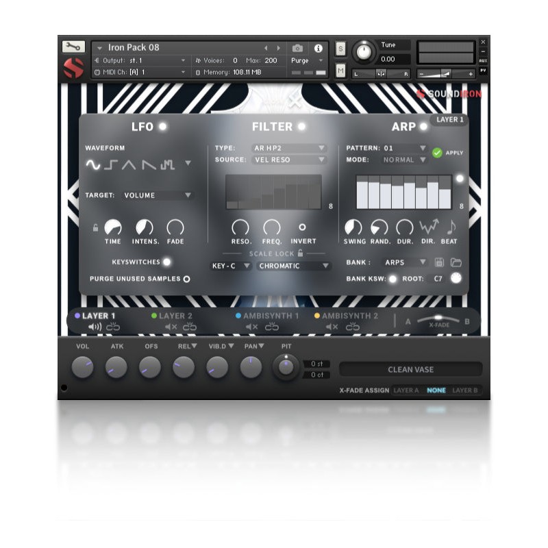 SOUNDIRON Iron Pack 8: Tuned Glass - Biblioteka brzmień (do pobrania)