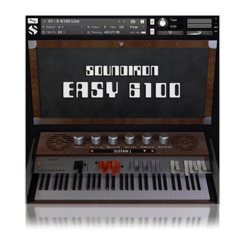 SOUNDIRON Easy 6100 - Biblioteka brzmień (do pobrania)