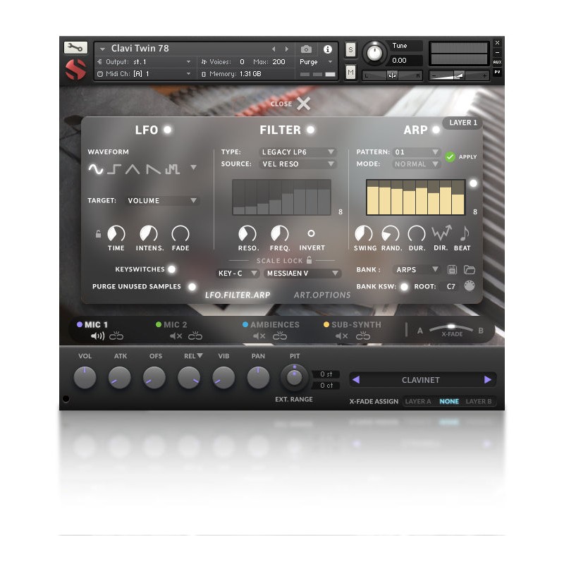 SOUNDIRON Clavi Twin '78 - Biblioteka brzmień (do pobrania)