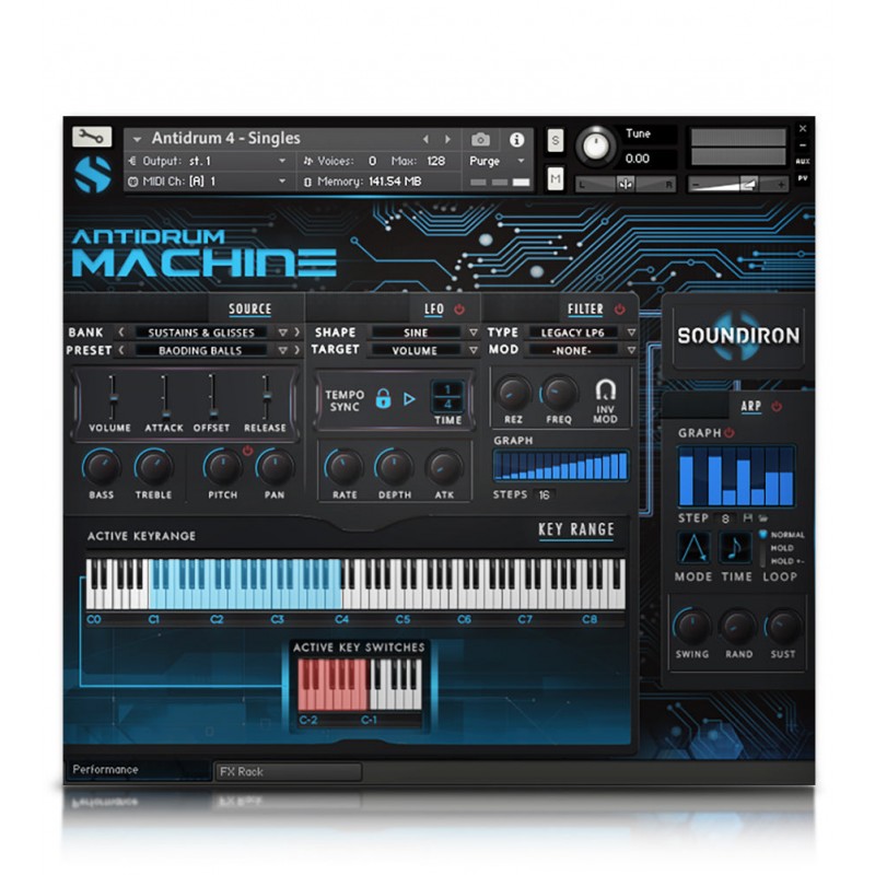 SOUNDIRON Antidrum Machine - Biblioteka brzmień (do pobrania)