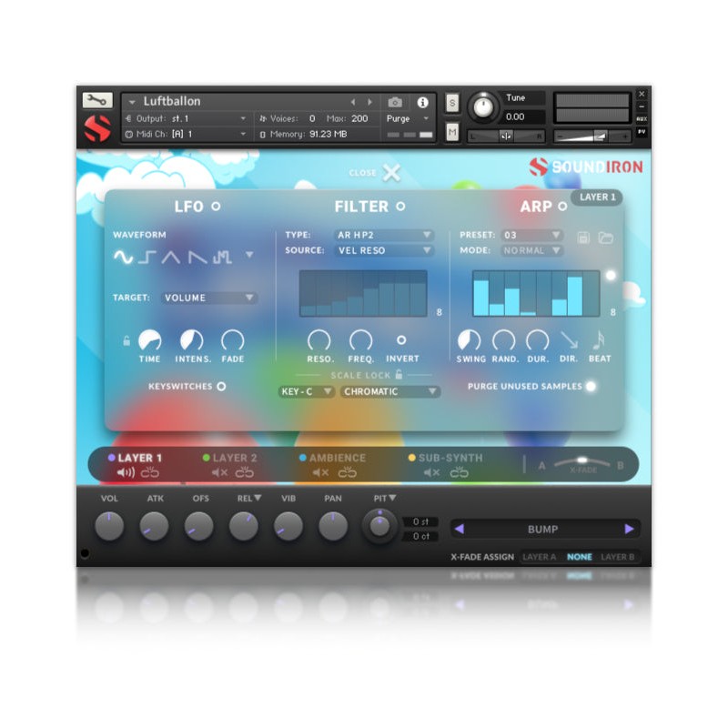 SOUNDIRON Luftballon - Biblioteka brzmień (do pobrania)